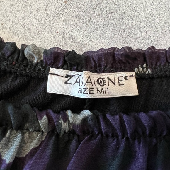 Zabaione Purple Blouse Chiffon - Picture 4 of 4